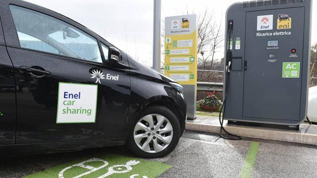 Ricarica elettrica Enel - Eni